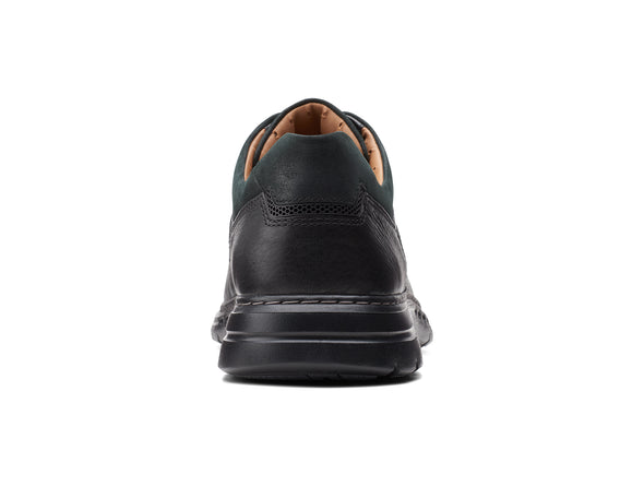 Clarks Un BrawleyLace - Black Leather