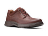 Clarks Un BrawleyLace - Mahogany Leather