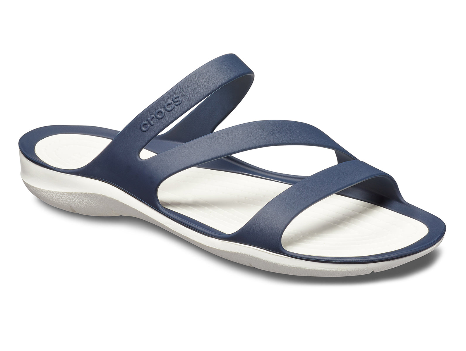 Crocs Swiftwater Navy Ladies Sandals at Walsh Brothers Shoes