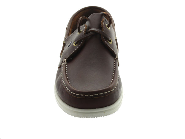 Dubarry Admirals in Brown Leather front view