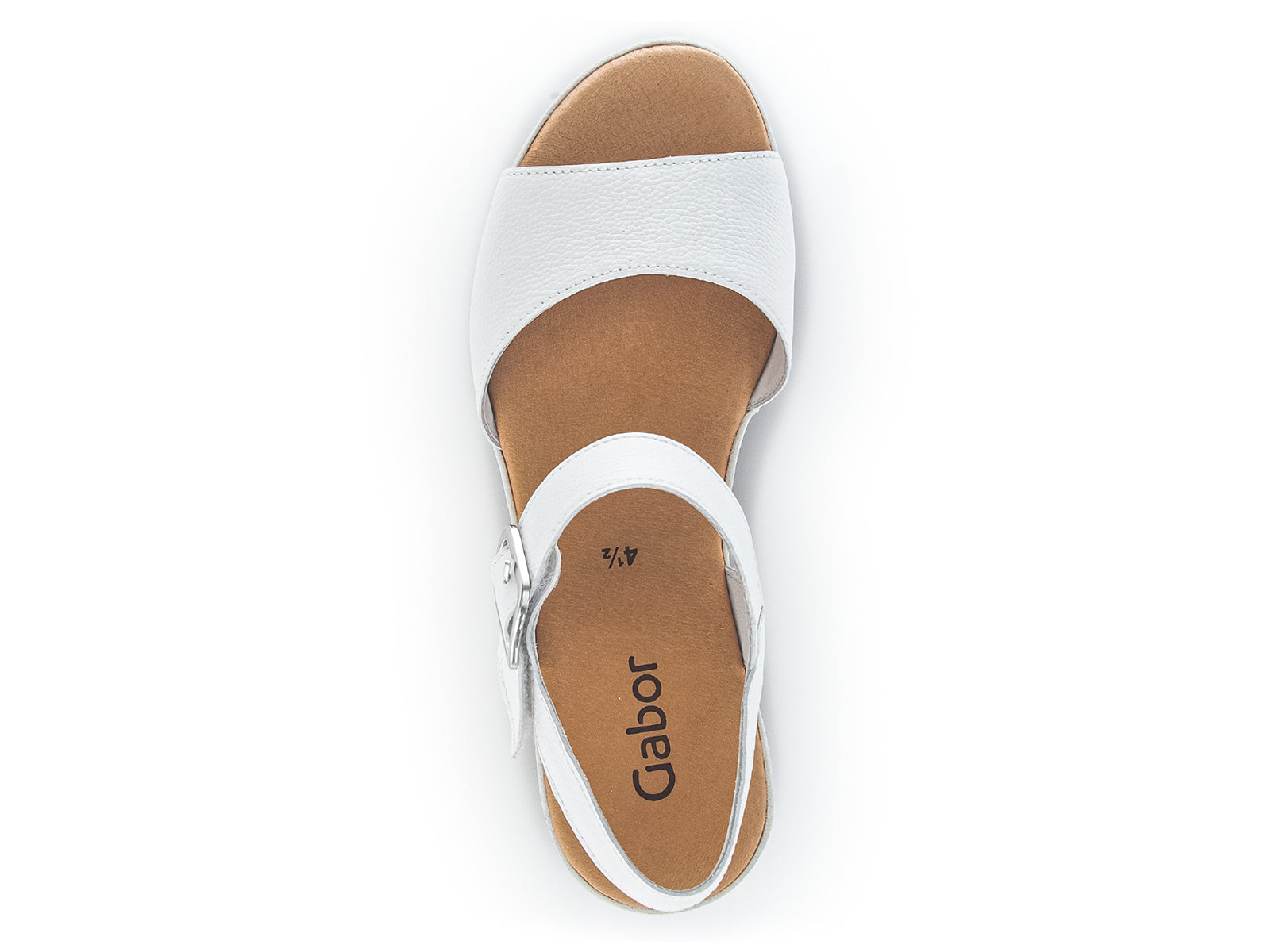 Gabor sales witte sandalen