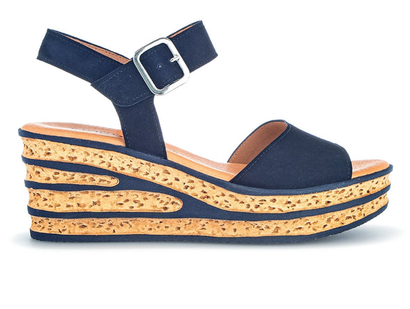 Gabor 24.651.16 in Navy outer view