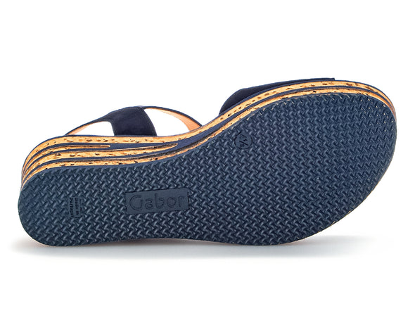 Gabor 24.651.16 in Navy sole view