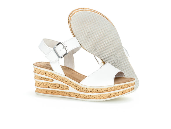 Gabor 84.651 Twirl in 21 White sole view