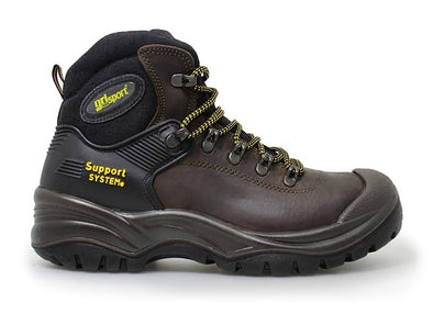 Gri Sport Contractor Safety Boot - Brown