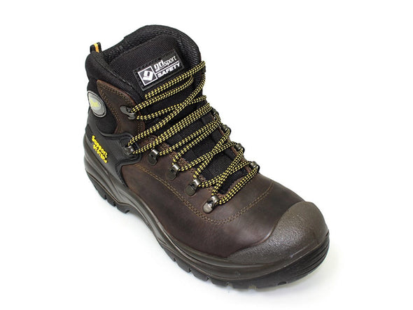 Gri Sport Contractor Safety Boot - Brown