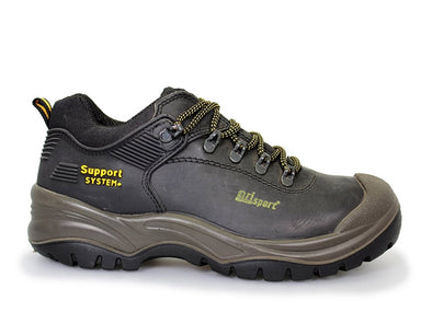 Gri Sport Worker Steel Toe Shoe - Black