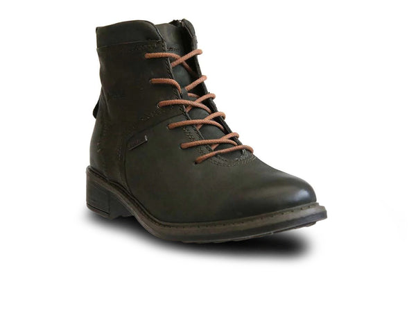 Josef Seibel Selena 50 in Green Tanne upper view