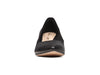 Clarks Laina55 Court -  Black Leather
