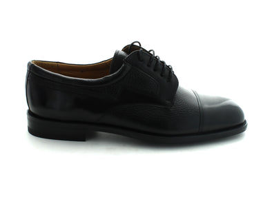 Mezlan Midleton in Black Leather outer view