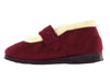 Padders Hush in Wine Suede inner view