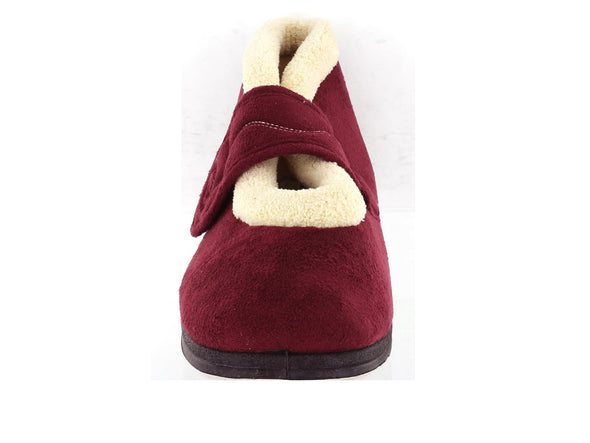 Padders Hush in Wine Suede front view