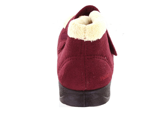 Padders Hush in Wine Suede back view