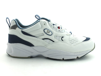 Propet W2034 in White & Navy outer view