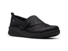 Clarks Sillain2.0Ease black front view