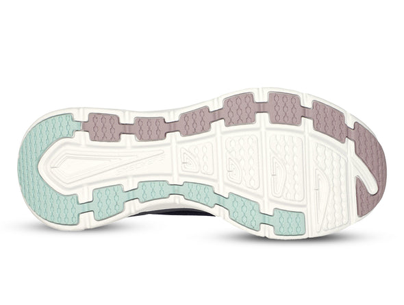 Skechers 149810 Relaxed Fit D'Lux Walker Get Oasis in Navy Lavender sole view
