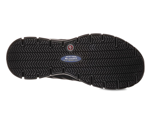 Skechers Work Relaxed Fit: Sure Track Erath Sr 76576 – Black