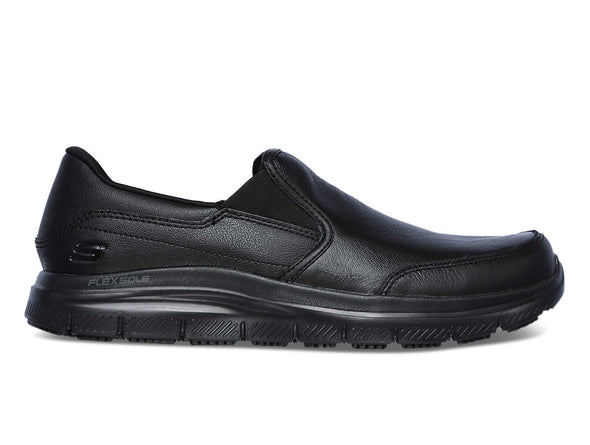 Skechers Work Relaxed Fit: Flex Advantage Sr– Bronwood 77071–   Black