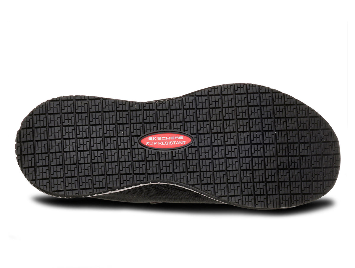 Skechers 77222 Work Squad SR | Black | Ladies Shoes at Walsh Brothers Shoes