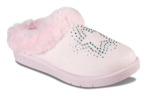 Skechers Sleepy Slides Radiant Star 302943L in Pink Side view