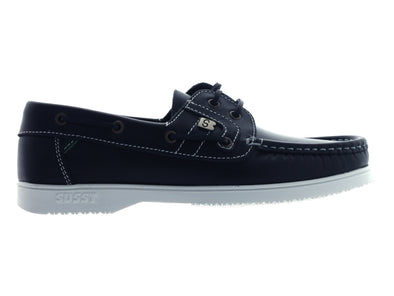 Navy deck shoes ladies hot sale