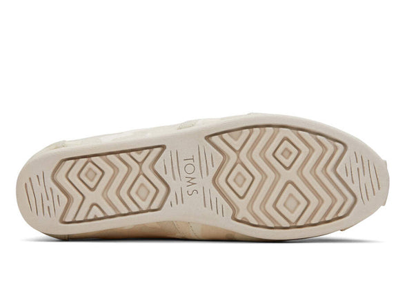 Toms 1001 7810 in Natural Camo Print sole view