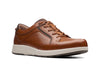 Clarks Un Trail Form in Tan Leather side view
