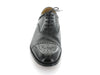 Loake Woodstock in Black Leather front view