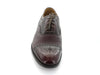 Loake Woodstock in Burgundy Leather front view
