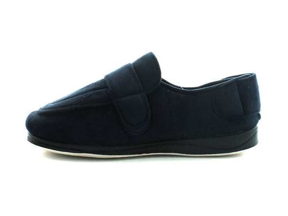 Padders Wrap in Navy Suede inner view